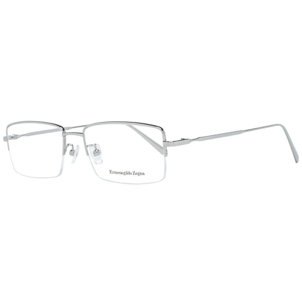 Ermenegildo Zegna Silver Men Optical Frames Ermenegildo Zegna