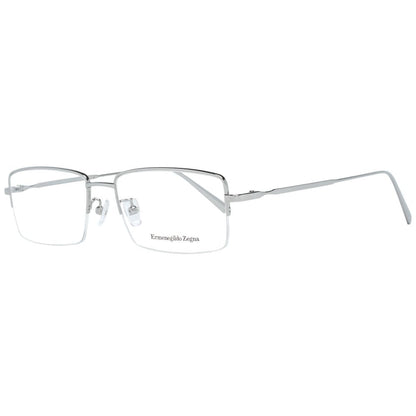 Ermenegildo Zegna Silver Men Optical Frames Ermenegildo Zegna