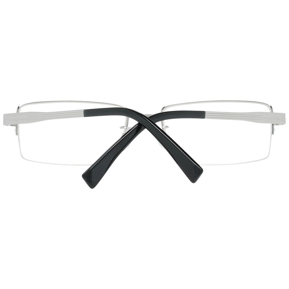 Ermenegildo Zegna Silver Men Optical Frames Ermenegildo Zegna