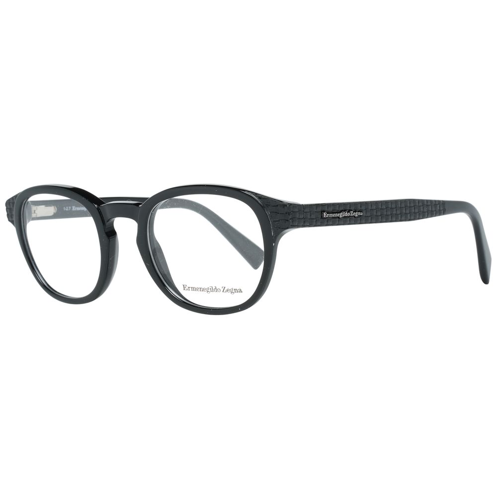 Ermenegildo Zegna Black Men Optical Frames Ermenegildo Zegna