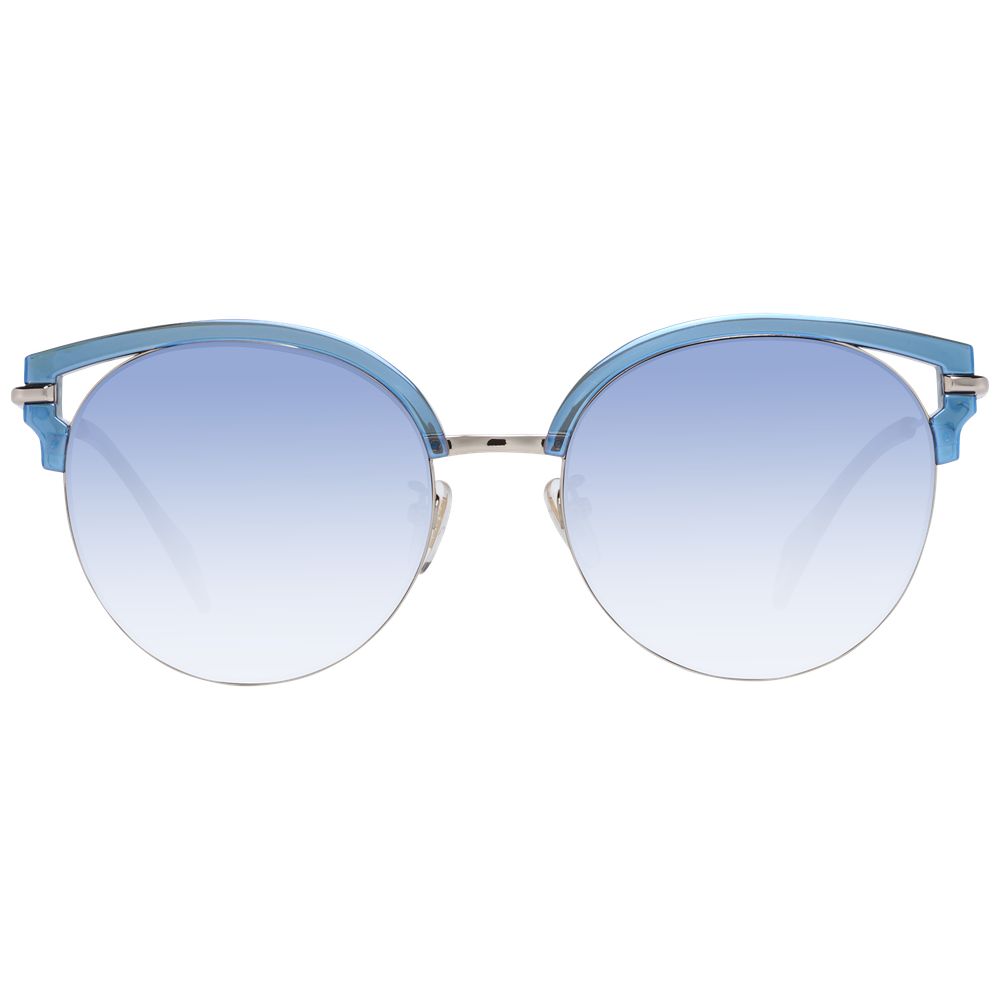 Police Blue Women Sunglasses Police