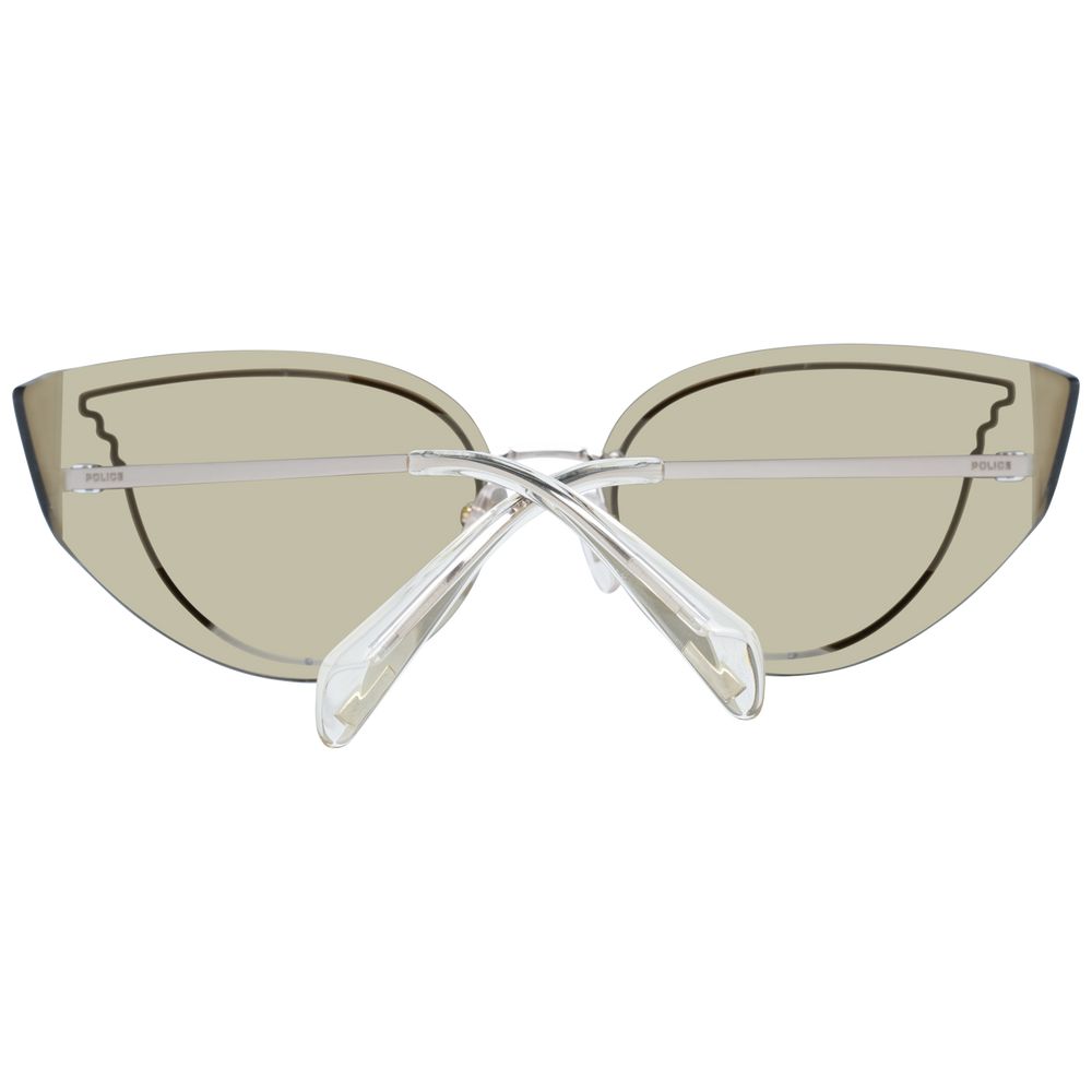 Police Gold Women Sunglasses