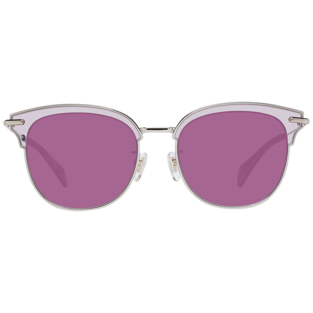 Police Burgundy Women Sunglasses Police