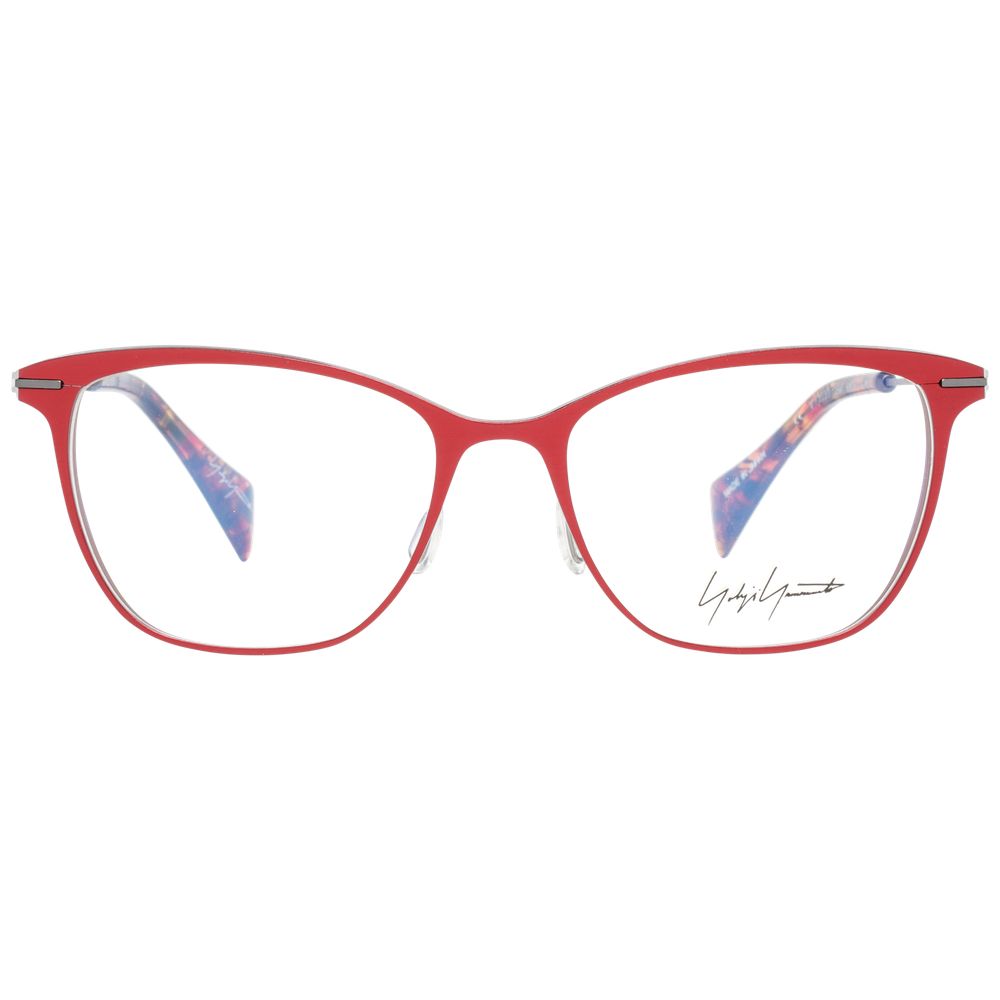 Yohji Yamamoto Red Women Optical Frames Yohji Yamamoto