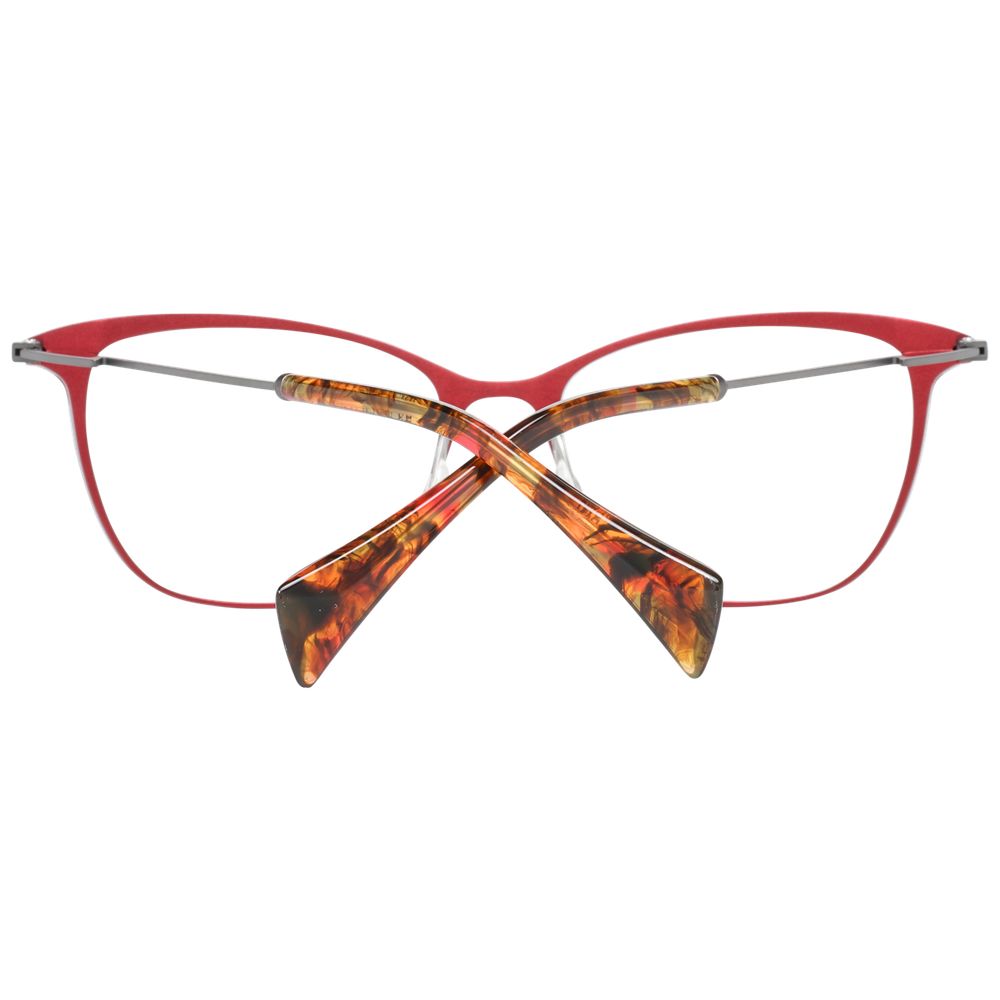 Yohji Yamamoto Red Women Optical Frames Yohji Yamamoto