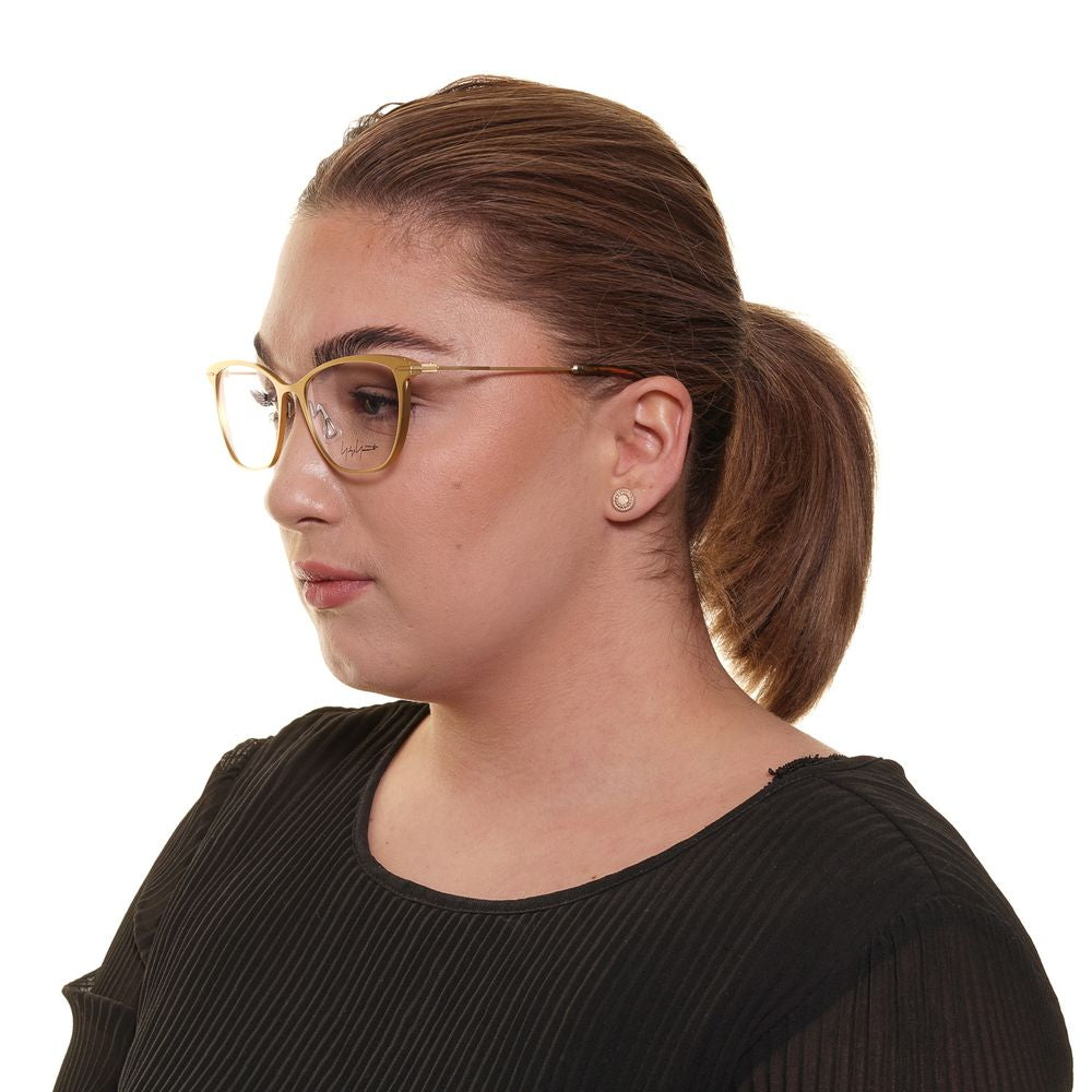 Yohji Yamamoto Gold Women Optical Frames Yohji Yamamoto