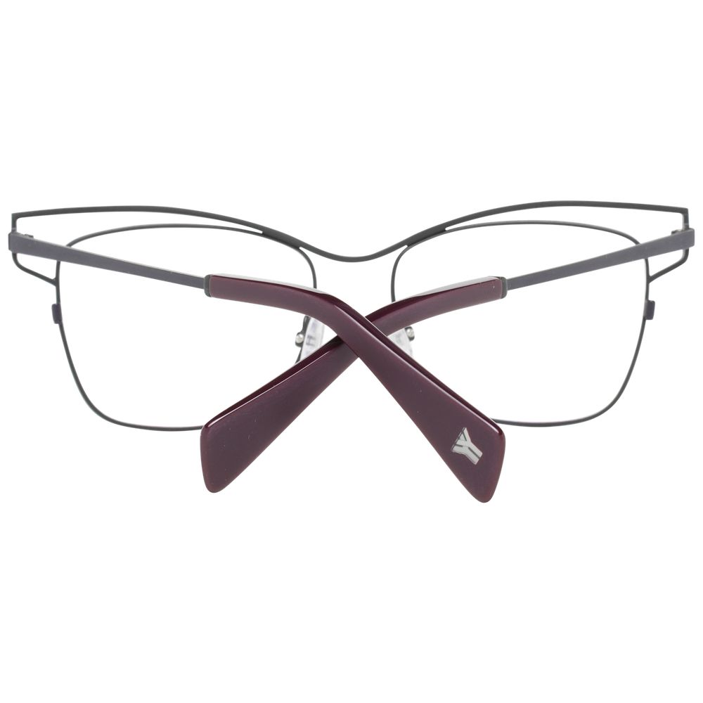 Yohji Yamamoto Gray Women Optical Frames Yohji Yamamoto