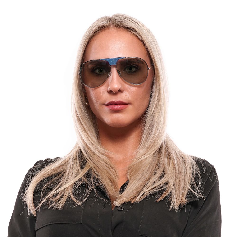 Police Blue Women Sunglasses Police