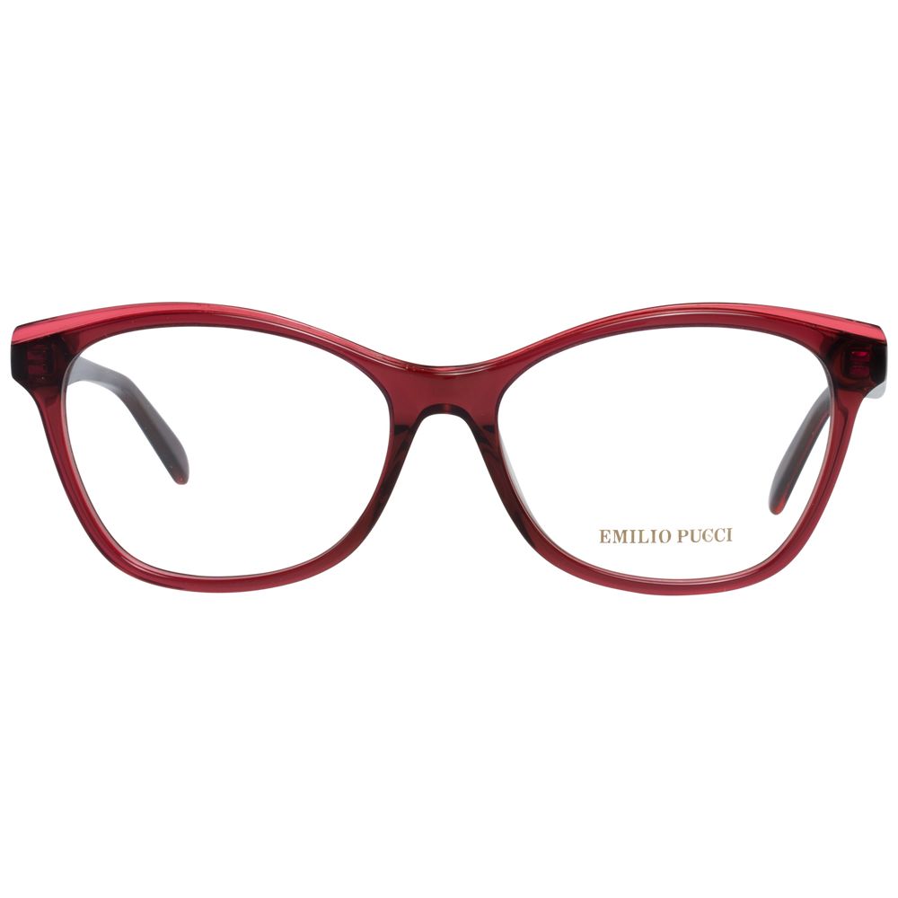 Emilio Pucci Red Women Optical Frames Emilio Pucci