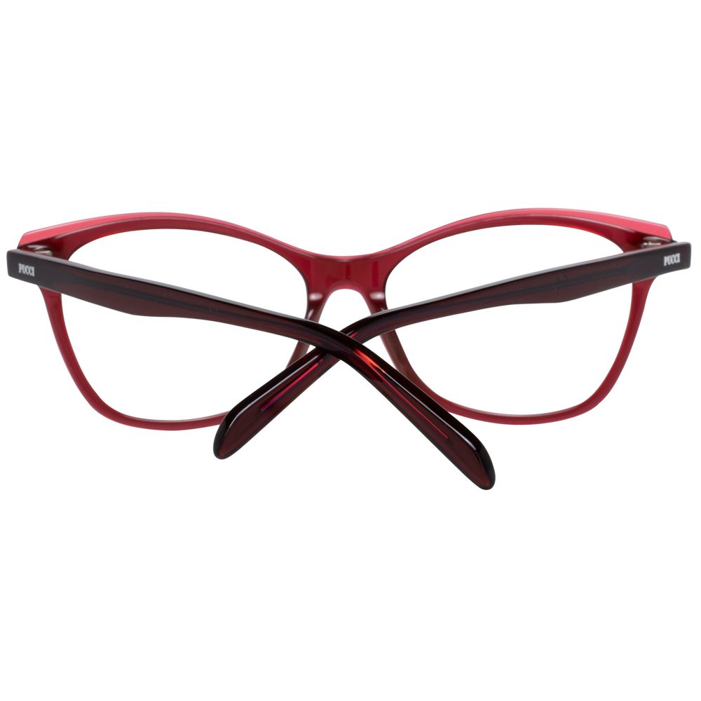 Emilio Pucci Red Women Optical Frames Emilio Pucci