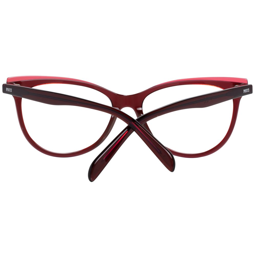 Emilio Pucci Red Women Optical Frames Emilio Pucci