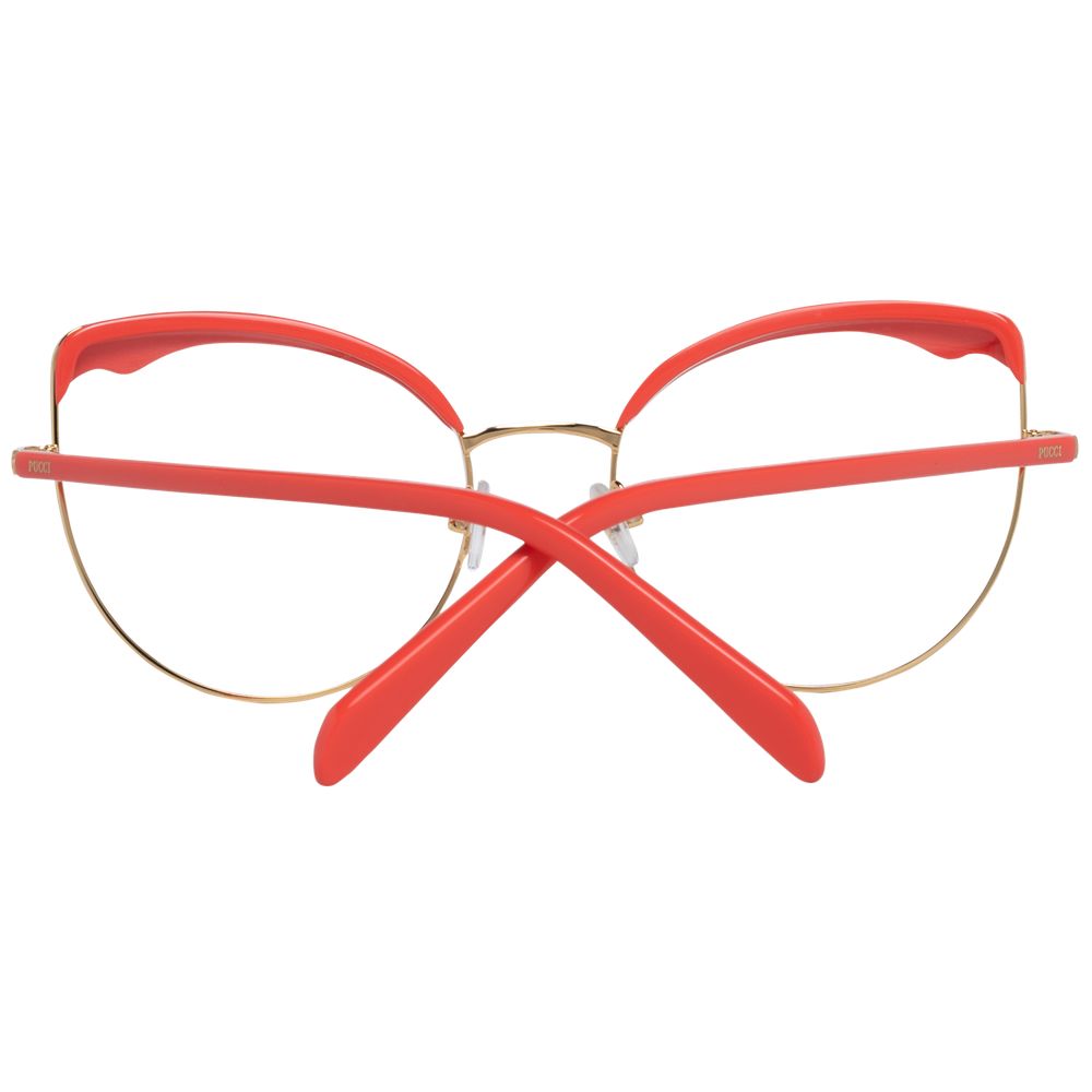 Emilio Pucci Orange Women Optical Frames Emilio Pucci