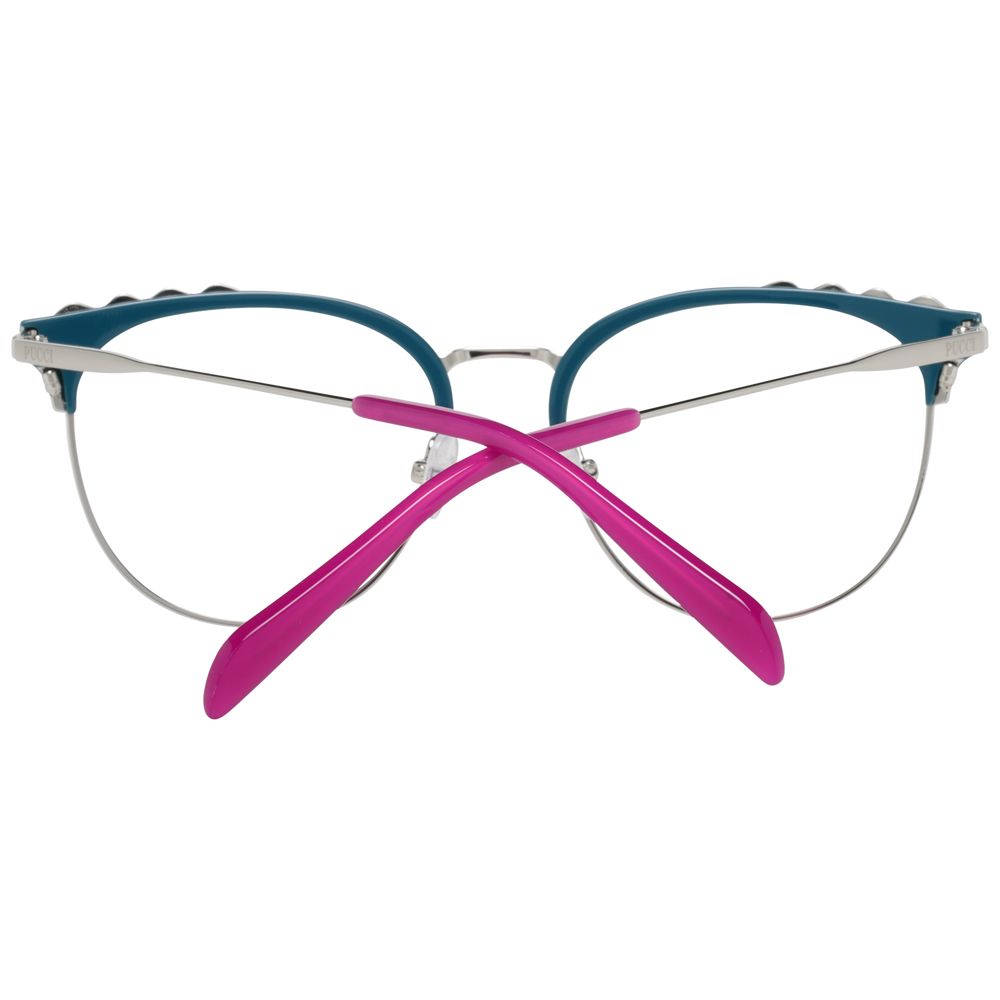 Emilio Pucci Turquoise Women Optical Frames