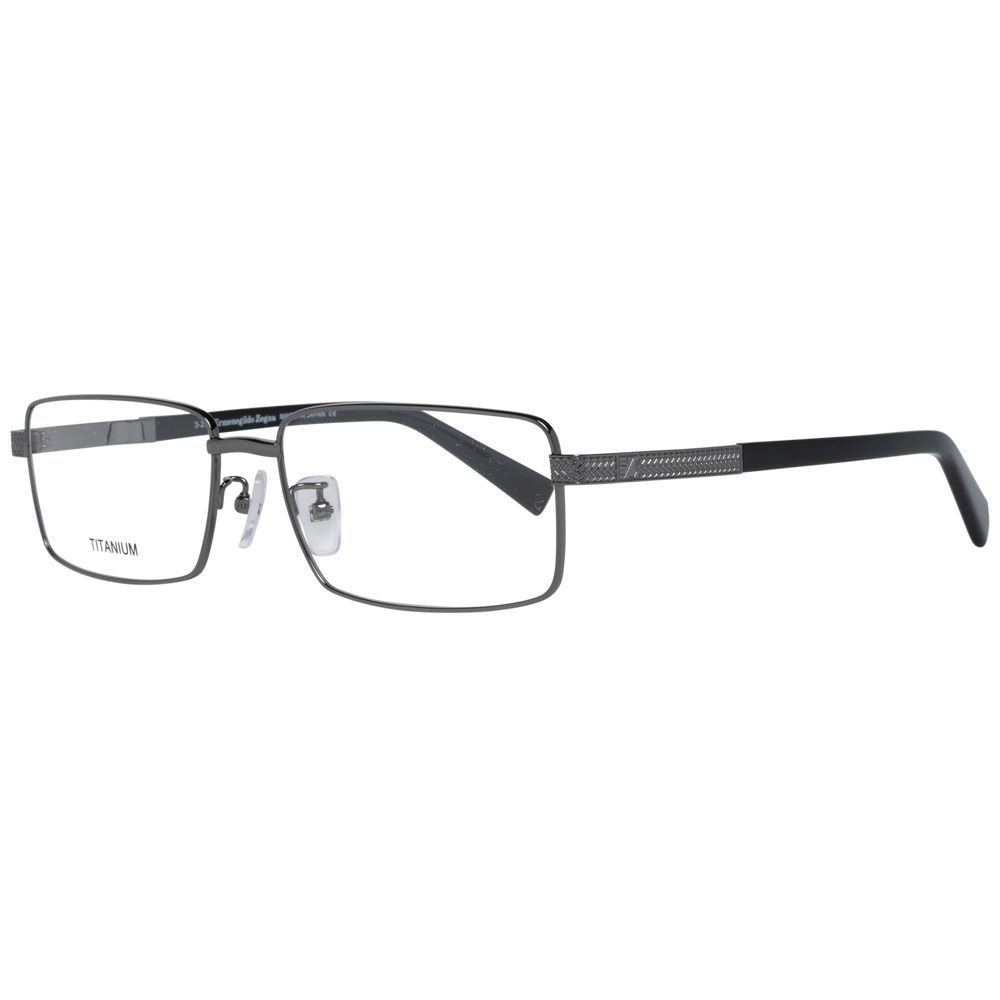 Ermenegildo Zegna Gray Men Optical Frames