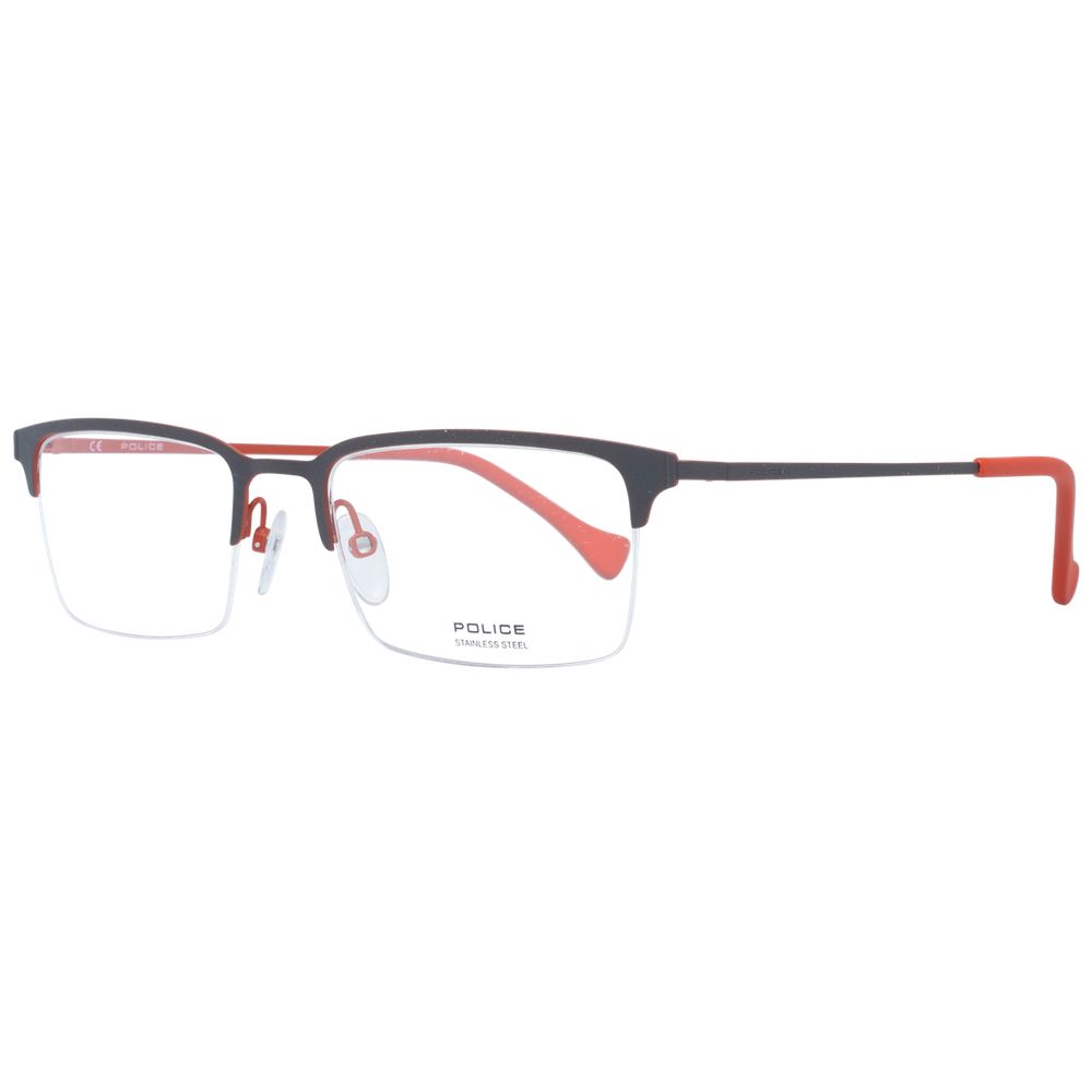 Police Red Men Optical Frames