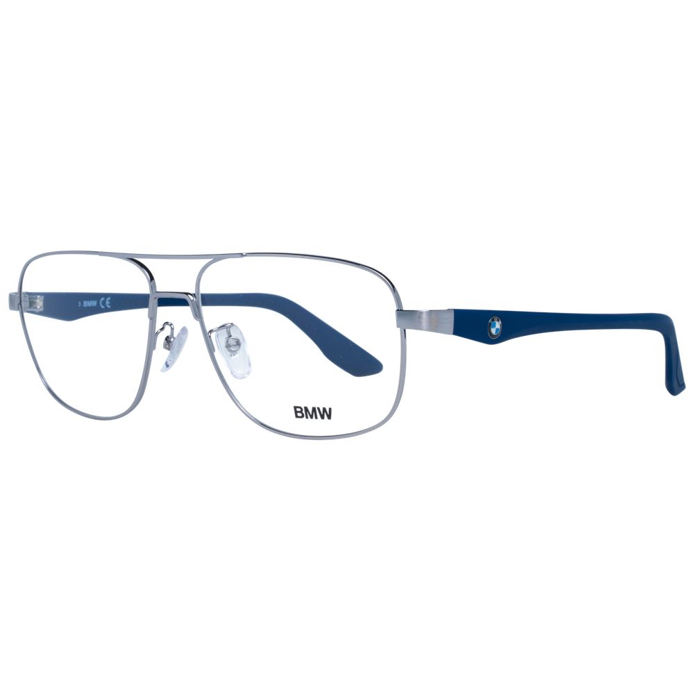 BMW Silver Men Optical Frames