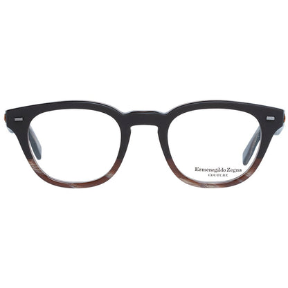 Zegna Couture Brown Men Optical Frames