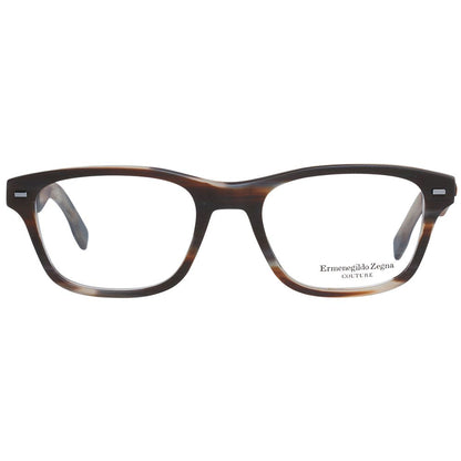 Zegna Couture Brown Men Optical Frames