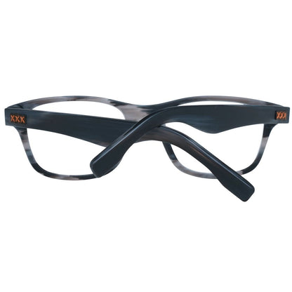 Zegna Couture Gray Men Optical Frames