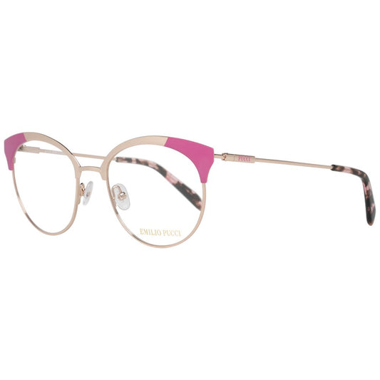 Emilio Pucci Gold Women Optical Frames Emilio Pucci