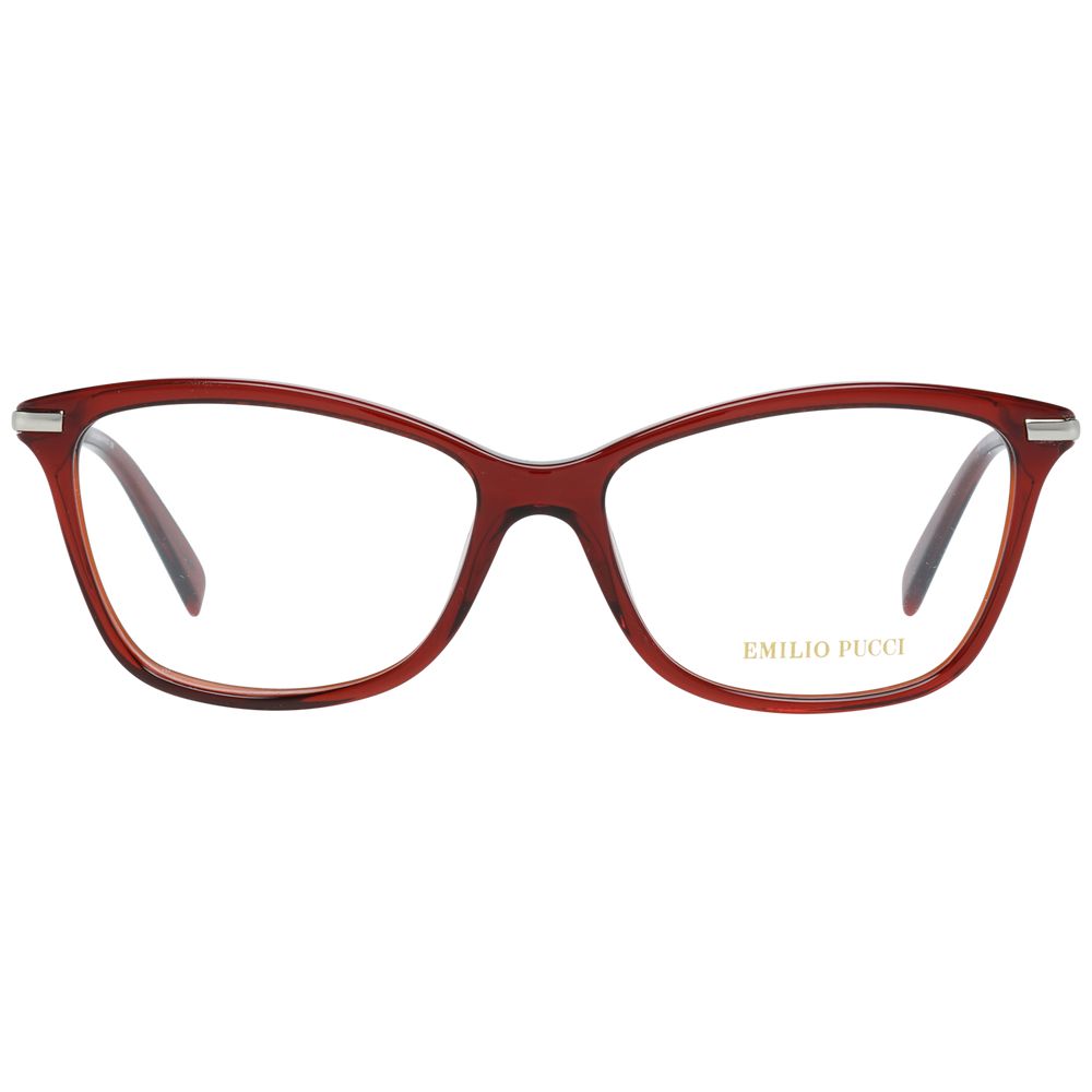 Emilio Pucci Red Women Optical Frames Emilio Pucci