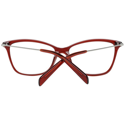 Emilio Pucci Red Women Optical Frames Emilio Pucci