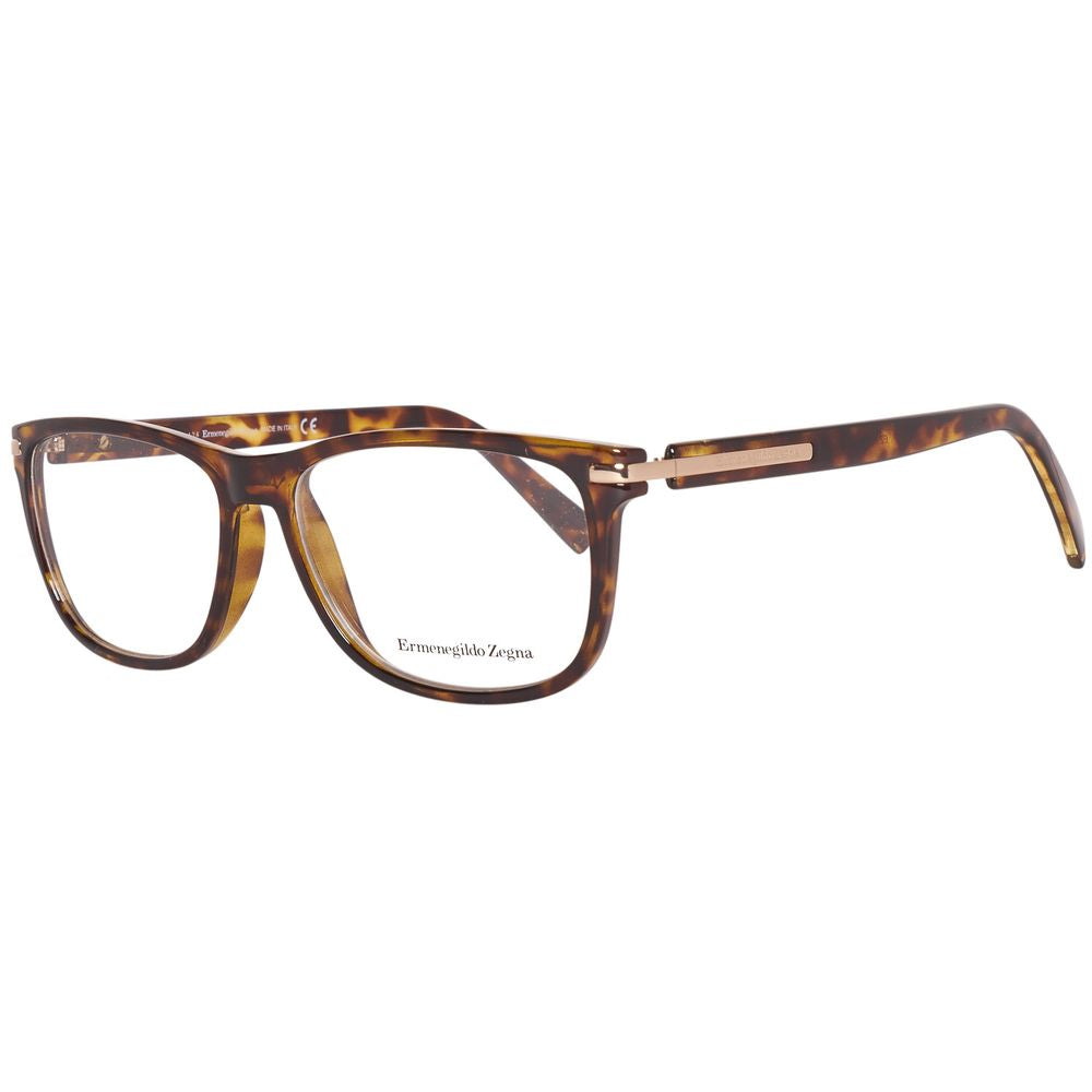 Ermenegildo Zegna Brown Men Optical Frames Ermenegildo Zegna