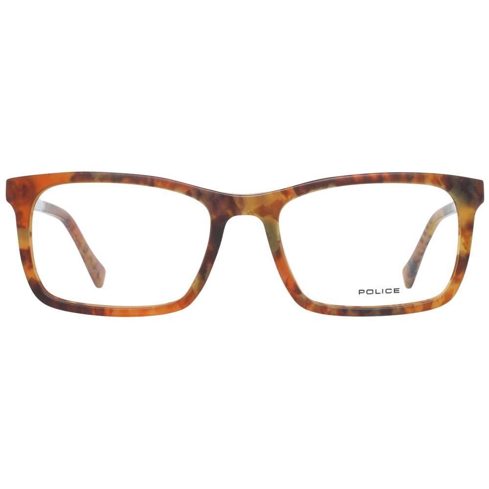 Police Brown Men Optical Frames Police