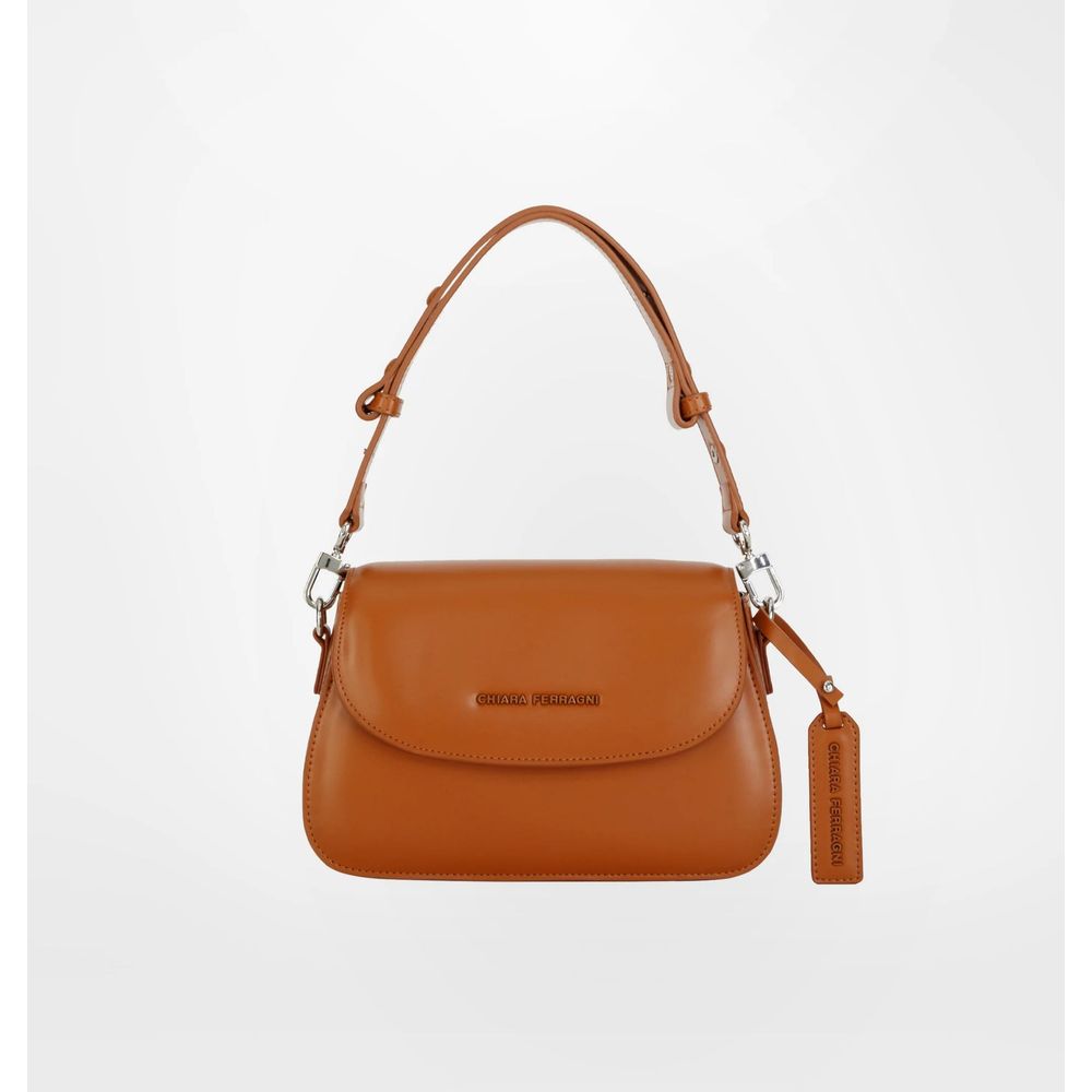 Chiara Ferragni Brown Polyester Women Handbag Chiara Ferragni