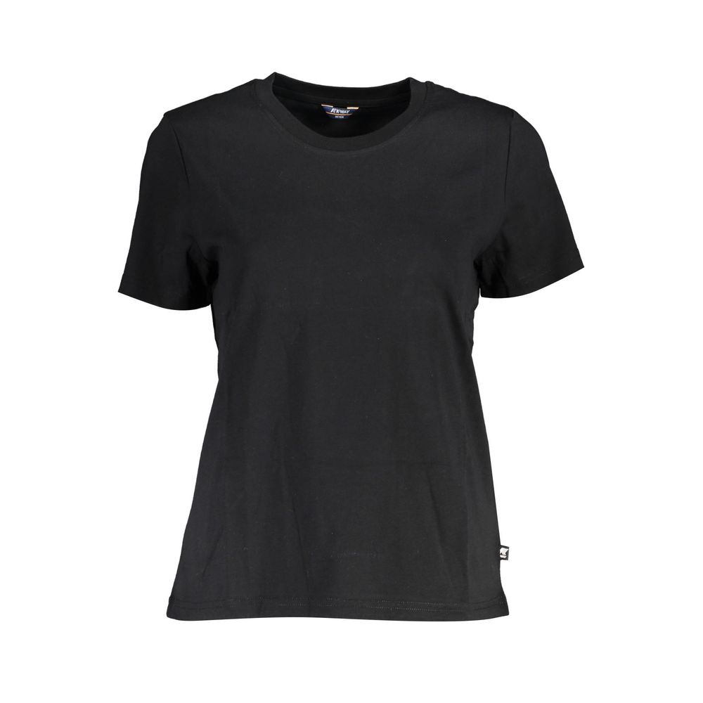 K-WAY Black Cotton Tops & T-Shirt K-WAY