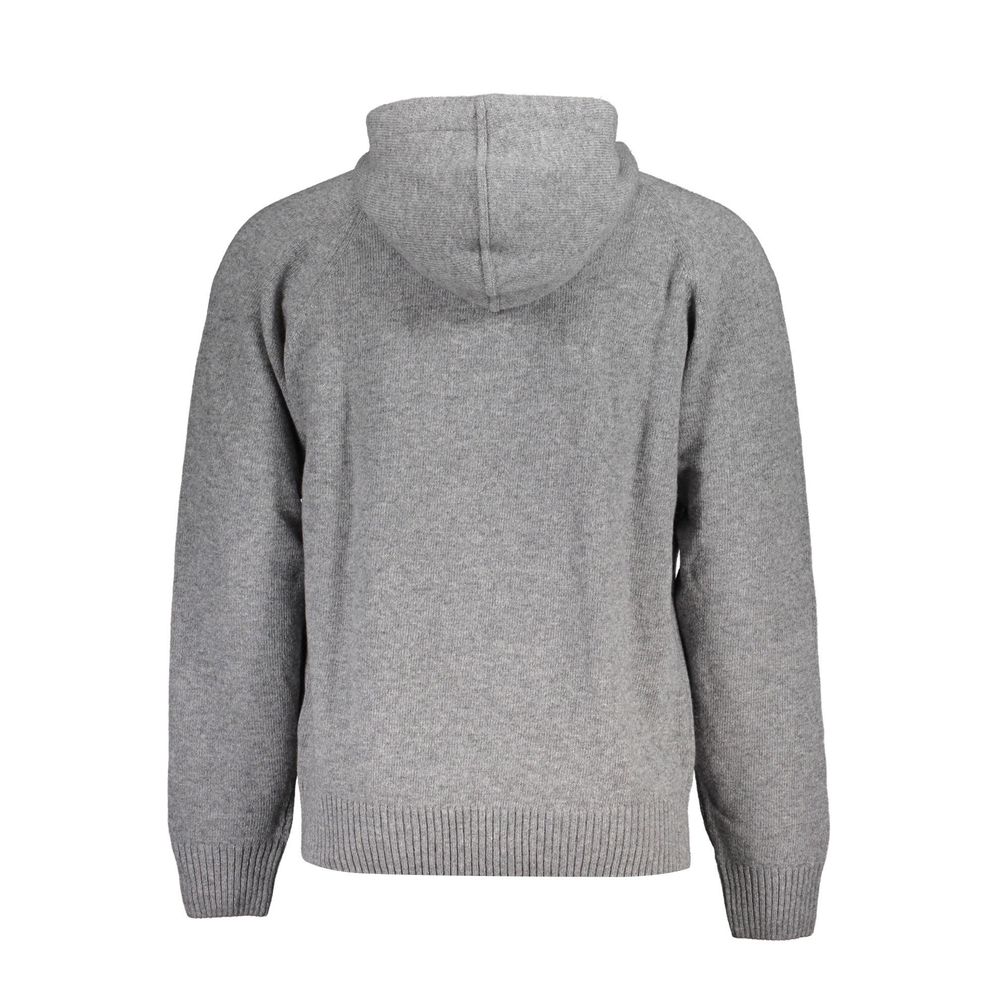 K-WAY Gray Wool Sweater K-WAY