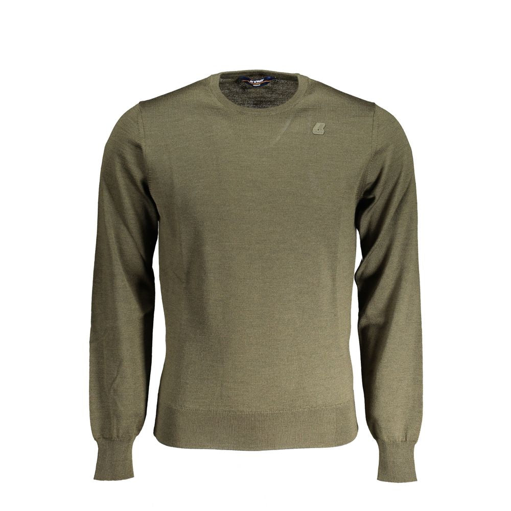 K-WAY Green Wool Sweater K-WAY