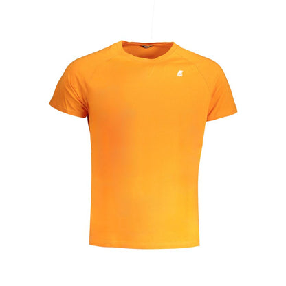 K-WAY Orange Cotton T-Shirt K-WAY