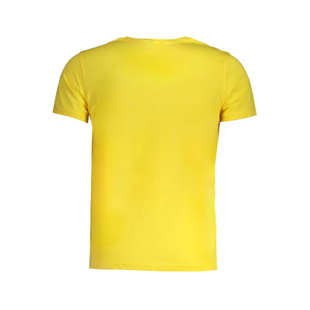 K-WAY Yellow Cotton T-Shirt K-WAY