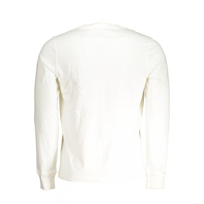 K-WAY White Cotton T-Shirt K-WAY