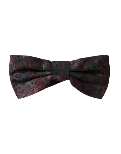 Dolce & Gabbana Multicolor Floral Silk Adjustable Neck Men Bow Tie Dolce & Gabbana