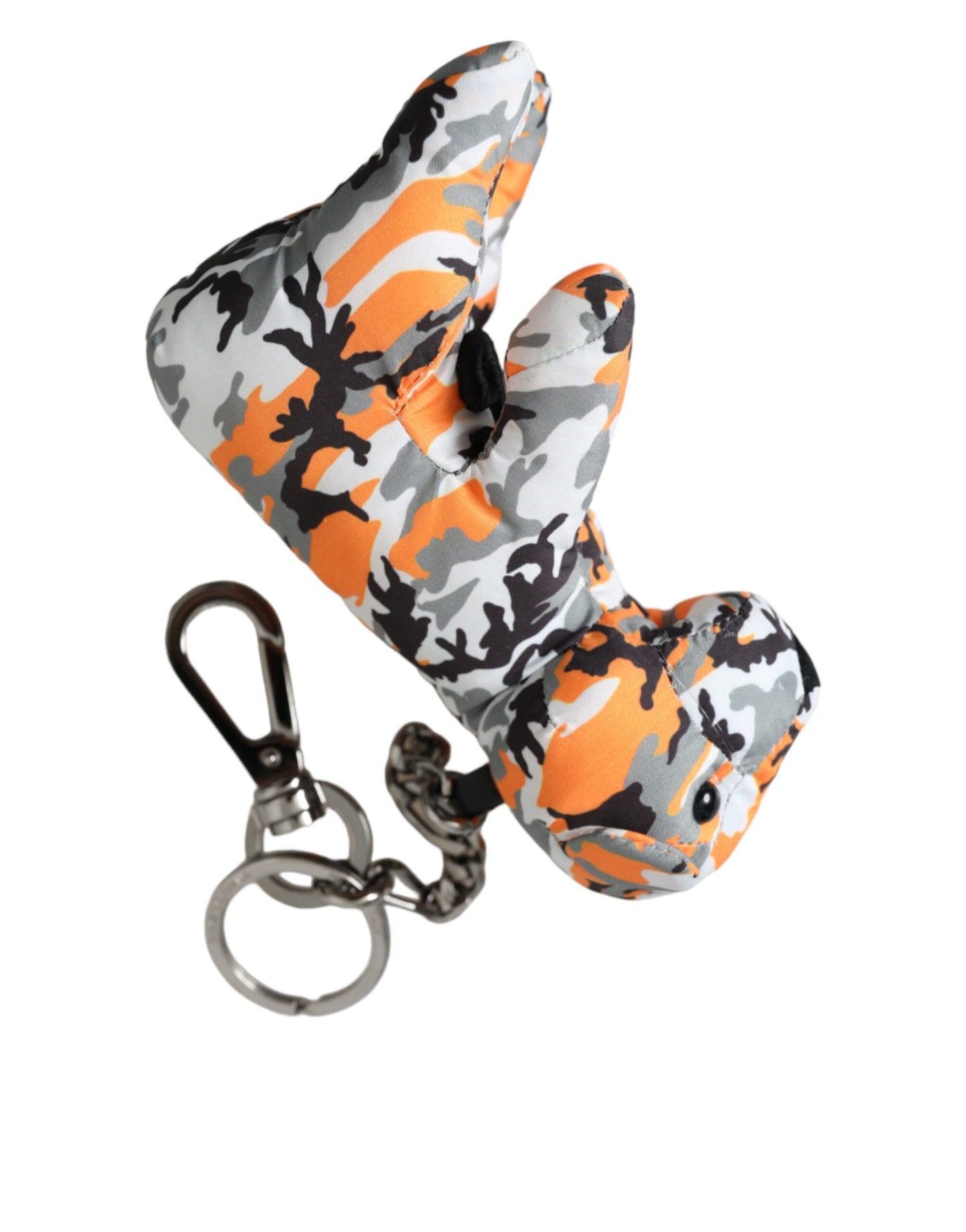 Dolce & Gabbana Multicolor Camouflage Animal Silhouette Keychain Keyring Dolce & Gabbana