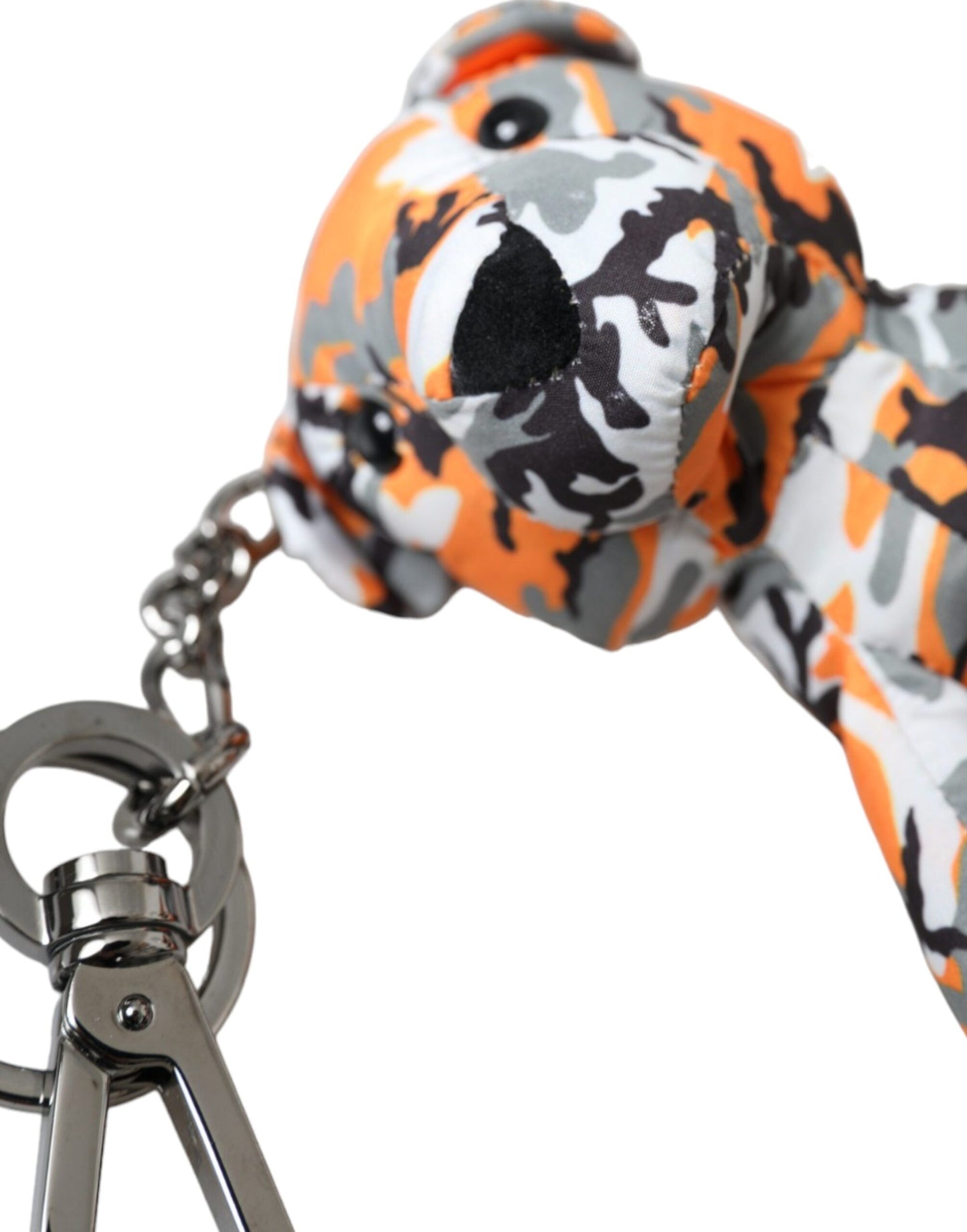 Dolce & Gabbana Multicolor Camouflage Animal Silhouette Keychain Keyring Dolce & Gabbana