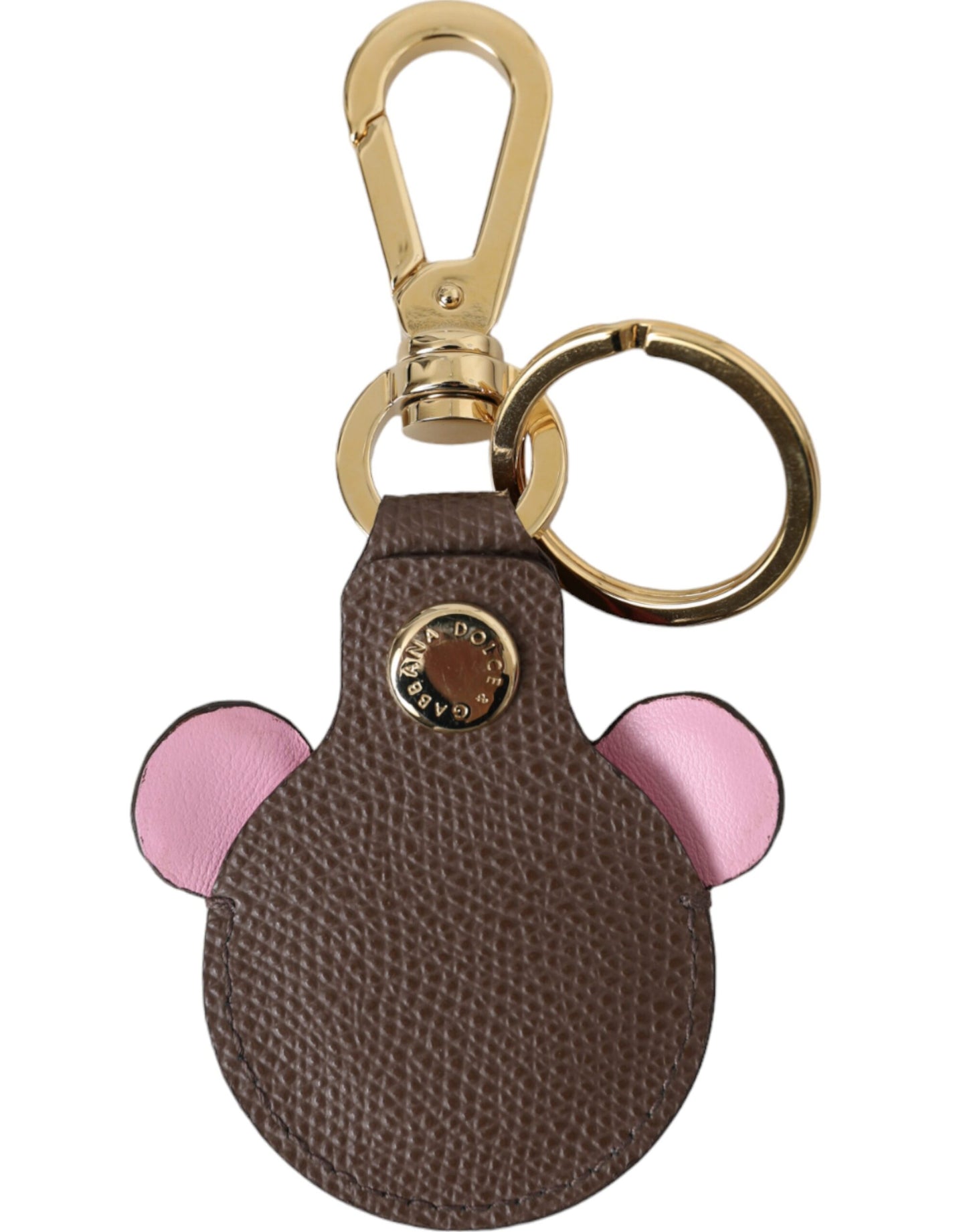 Dolce & Gabbana Multicolor Dauphine Calfskin DG Logo Keyring Keychain Dolce & Gabbana