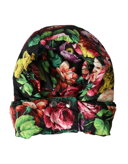 Dolce & Gabbana Hat Multicolor Floral Whole Head Wrap Hat Dolce & Gabbana