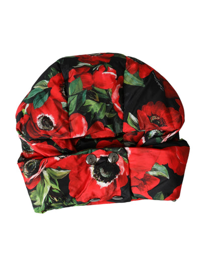 Dolce & Gabbana Multicolor Anemone Whole Head Wrap Hat Dolce & Gabbana