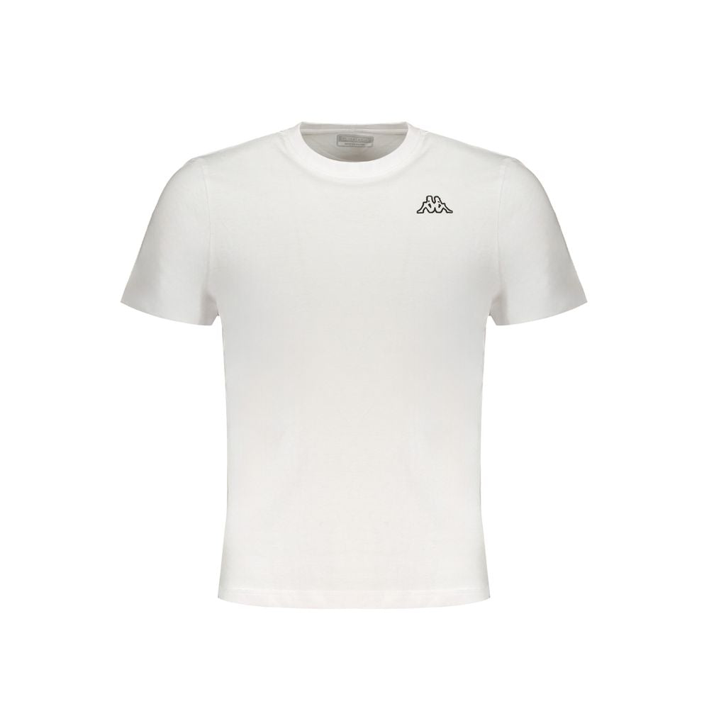 Kappa White Cotton T-Shirt Kappa