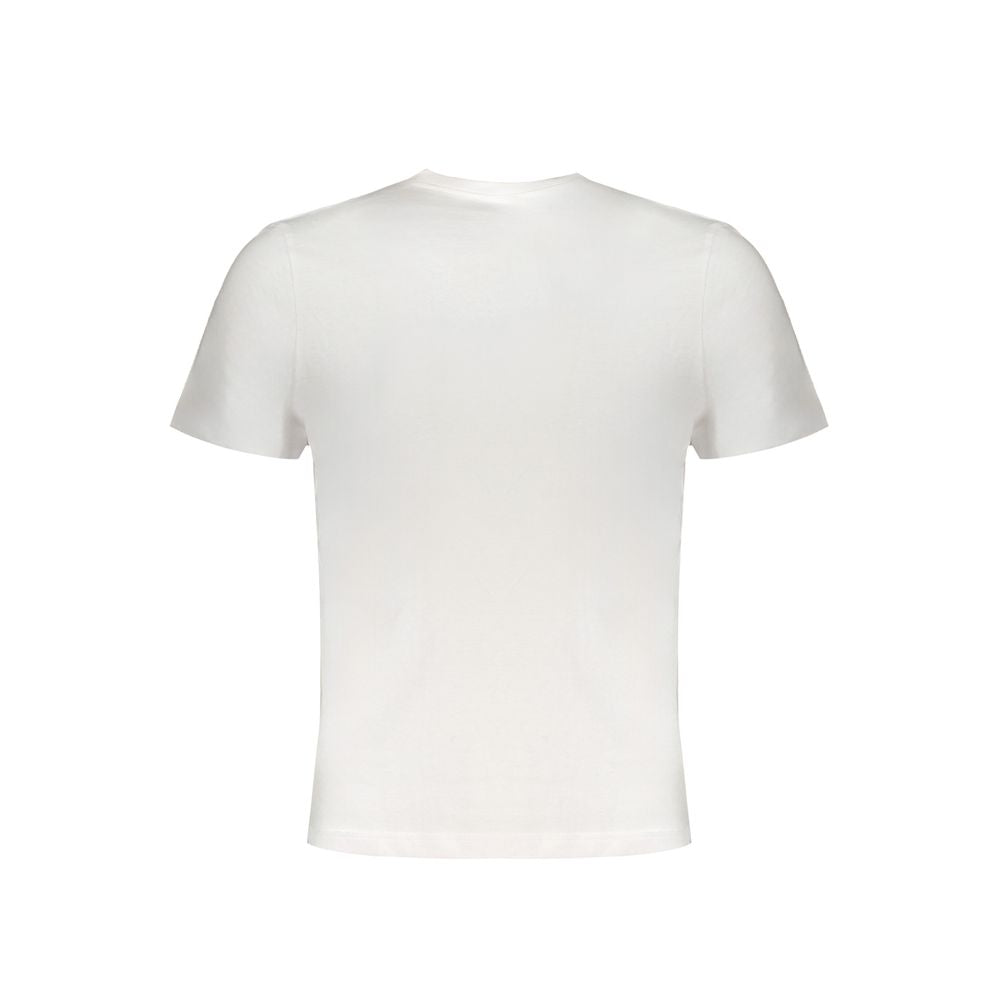 Kappa White Cotton T-Shirt Kappa