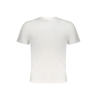 Kappa White Cotton T-Shirt Kappa