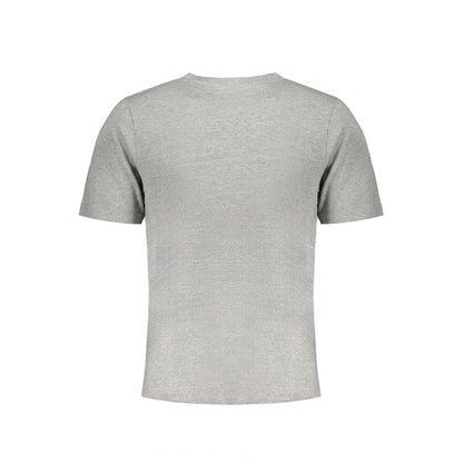 Kappa Gray Cotton T-Shirt Kappa