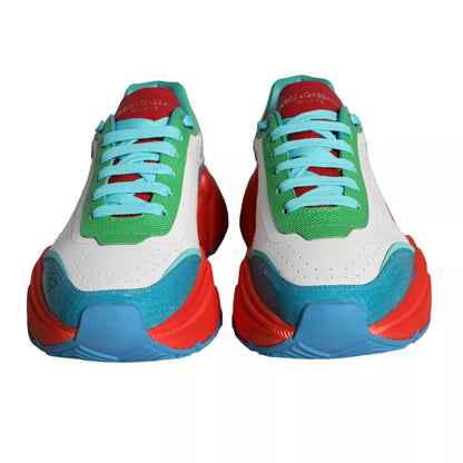 Dolce & Gabbana Multicolor Daymaster Low Top Sneakers Shoes Dolce & Gabbana