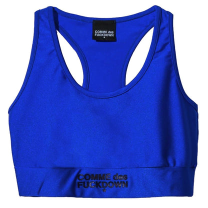 Comme Des Fuckdown Blue Nylon Tops & T-Shirt Comme Des Fuckdown