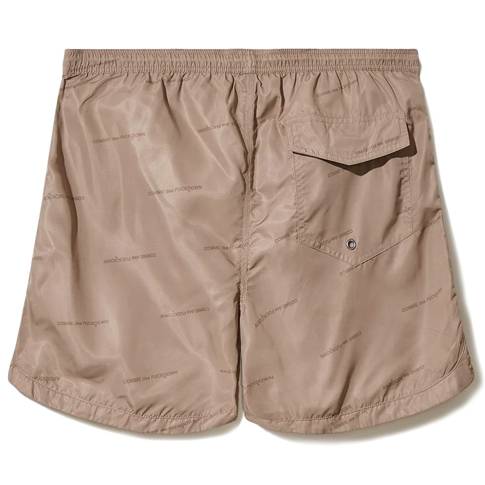 Comme Des Fuckdown Beige Polyester Swimwear Comme Des Fuckdown