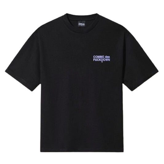 Comme Des Fuckdown Black Cotton T-Shirt Comme Des Fuckdown