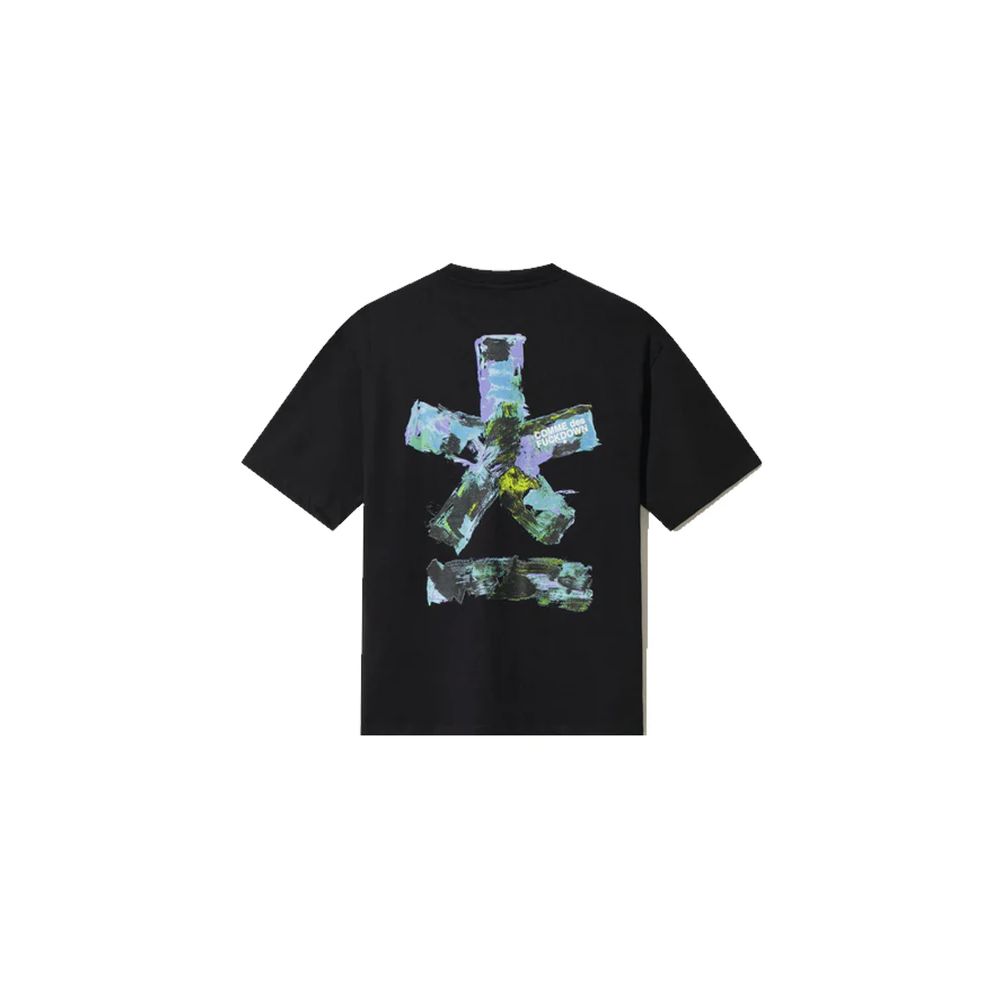 Comme Des Fuckdown Black Cotton T-Shirt Comme Des Fuckdown